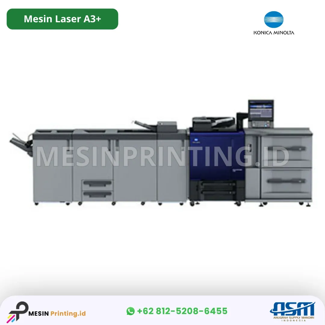 Mesin Cetak Digital KONICA MINOLTA AccurioPress C3080 Reckon - Mesin Digital Printing CV. Anugrah Supply Mandiri