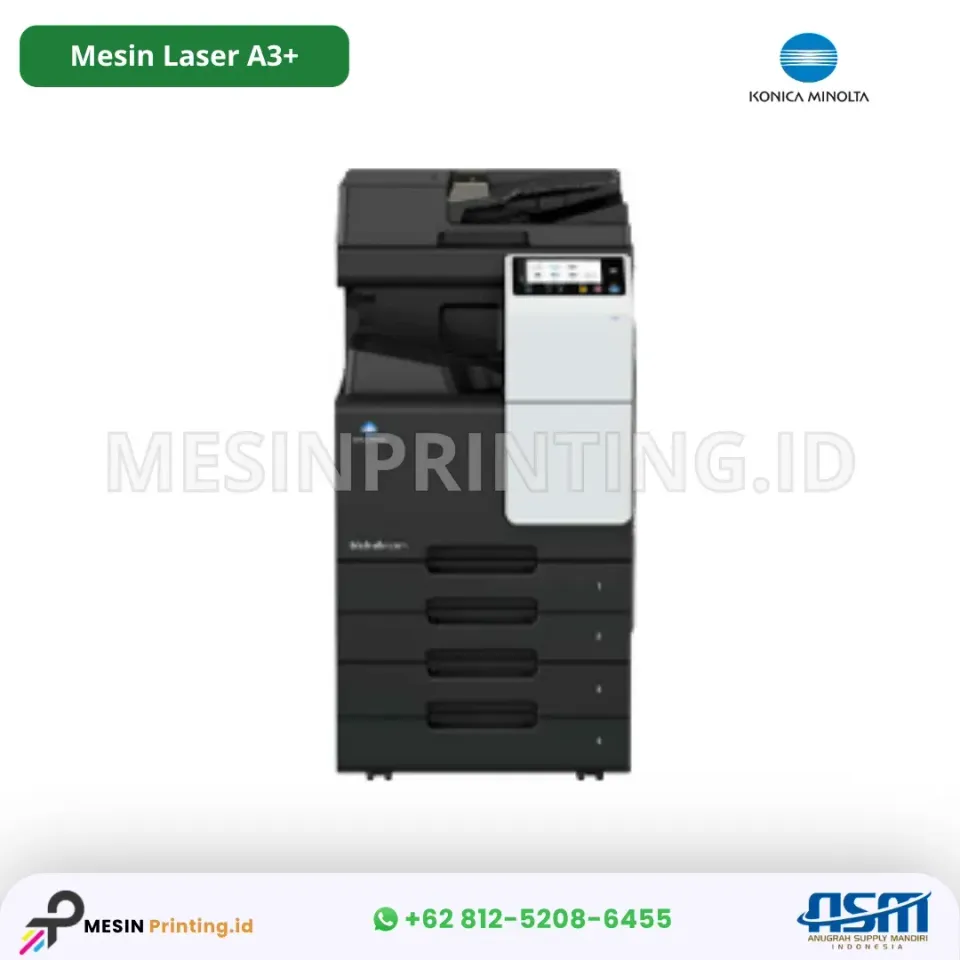 Mesin laser Toner A3+ Konica Minolta C227i/C287i